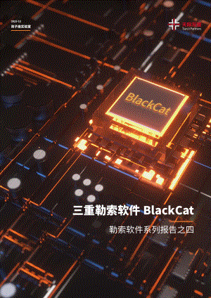 天际友盟：勒索软件系列报告之四-三重勒索软件BlackCat（2023）（15页）