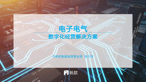 帆软：电子电气数字化经营解决方案（35页）