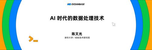 AI时代的数据处理技术_陈文光