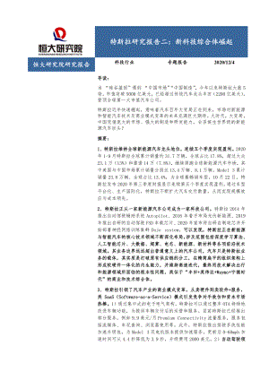 科技行业特斯拉研究报告二:新科技综合体崛起-201204(22页)