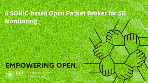 A SONiC-based Open Packet Broker for 5G Monitoring