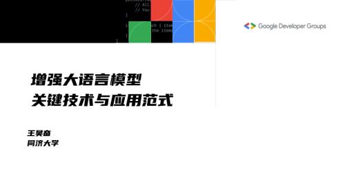 4 王昊奋 增强大语言模型关键技术与应用范式