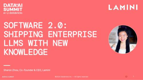 软件2.0：用新知识交付LLMs
