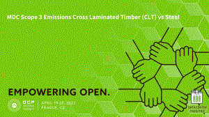 Modular Data Center Scope 3 Emissions Cross Laminated Timber (CLT) vs Steel