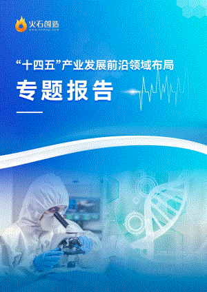 火石创造:2022“十四五”产业发展前沿领域布局专题报告(14页)