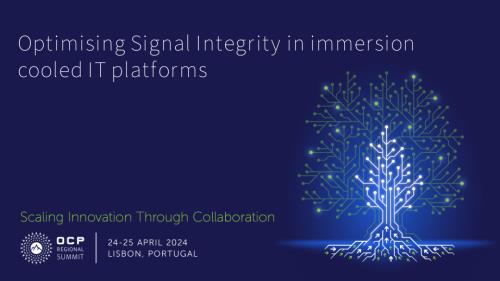 Optimizing Signal Integrity in Immersion-Cooled IT Platforms