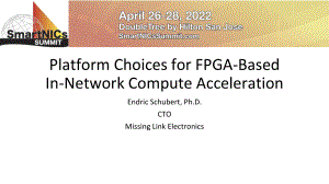 1A-103_Platform Choices for FPGA-Based In-Network Compute Acceleration-Missing Link Electronics