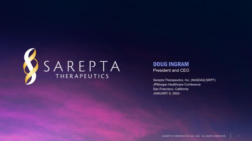 Sarepta-JPM-20240108