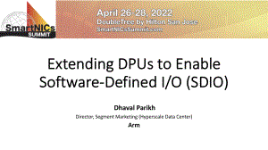 1B-201_Extending DPUs to Enable Software-Defined IO (SDIO)-ARM