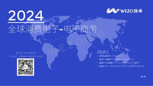 维卓：2024全球电商·消费电子市场研究报告（37页）
