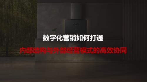 【可分享版】方太集团王光栋-内外兼修品牌如何打通内部运营结构与外部经营模式的高效协同