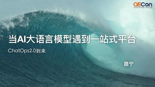 3-路宁--当AI大语言模型遇到一站式平台