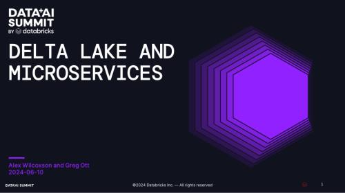 使用 Delta Lake 和微服务的半结构化通信数据