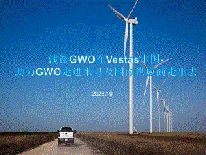6_浅谈GWO在维斯塔斯中国_Vestas李袁守