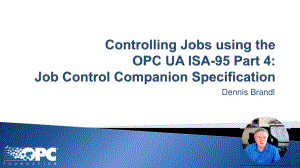 利用OPC UA ISA-95第4部分：作业控制配套规范