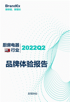 新锶体验：2022Q2厨房电器行业品牌体验报告（20页）