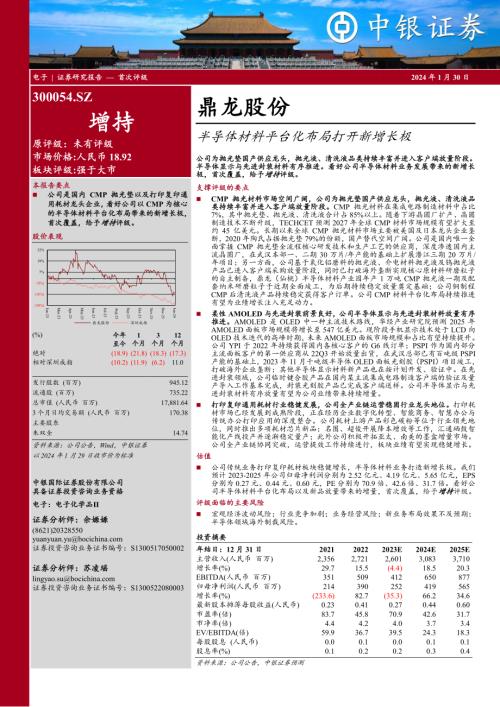 鼎龙股份-公司研究报告-半导体材料平台化布局打开新增长极-240130（47页）